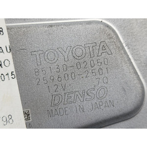 MOTOR DEL LIMPIAPARABRISAS TRASERO TOYOTA Auris Series (E180) 8513002050 2ZRFXE híbrido 1798 (12>18) - Product Image 6