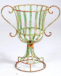 Mesh Iron Wire <b>Garden</b> <b>Urn</b> Luxury Design Home Decorative <b>Garden</b> <b>Urn</b> Handmade Mesh Wire <b>Garden</b> <b>Urn</b> Handmade - Product Image 2