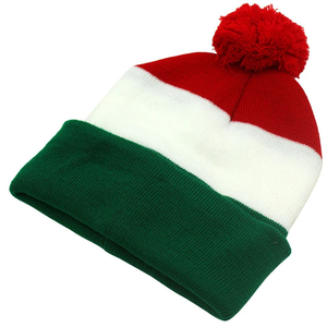 Unisex Winter Wool Acrylic Knitted Beanie <b>Caps</b> Soft Warm High Quality Knit Pom Pom Breathable Sustainable Beanie in Top Quality - Product Image 2