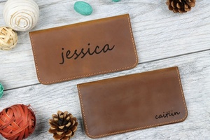 Portefeuille pour femmes Couverture de registre personnalisée Chéquier LCR-0085 - Product Image 2