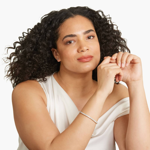 Pulsera de diamantes de moissanita de plata 925 de lujo de 8 pulgadas, joyería helada brillante con baño de plata para uso diario en fiestas y bodas - Product Image 4