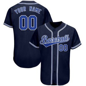 Camisetas de Béisbol y Sóftbol Personalizadas de Manga Corta, Impresas, de Alta Calidad, 100% Poliéster, Juego Completo |   Antibacteriano y Transpirable - Product Image 5