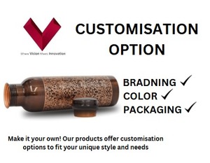 มดแกะสลักขวดทองแดง1 LTR ในราคาที่เชื่อถือได้ผลิตด้วยความระมัดระวังแกะสลักด้วยความสง่างามคู่หูที่สมบูรณ์แบบสำหรับการให้ความชุ่มชื้น1ลิตร - Product Image 3