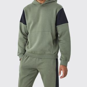 Ensemble de survêtement complet pour homme, 2 pièces, en coton 100%, coupe classique, pour l'hiver, tenue décontractée et sportive - Product Image 3