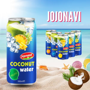 เครื่องดื่มมะพร้าวสด jojonavi พร้อมสับปะรด500มล. อลูมิเนียมกระป๋อง - Product Image 3