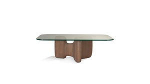 Natural Color Solid Wood Mahogany Teak Suar Outdoor Garden Sofa Set <b>Rattan</b> Material <b>Cushion</b> for Hotels Villas Parks 160749 Model - Product Image 2