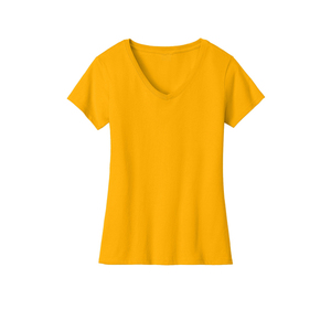 Womens V Neck T-<b>Shirt</b> Soft Cotton Fabric Casual Short Sleeve <b>Tee</b> OEM Custom Logo Apparel Supplier - Product Image 3