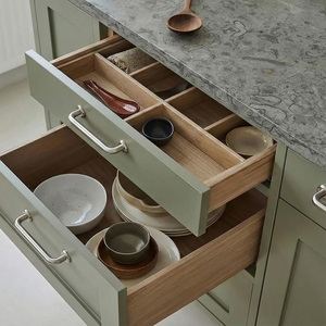 มือจับตู้แบบร่วมสมัยทำจากโลหะผสมสังกะสี ผิวสัมผัสแบบซาตินนิกเกิล มือจับลิ้นชักครัว อุปกรณ์ฮาร์ดแวร์เฟอร์นิเจอร์ - Product Image 6