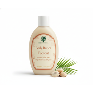 Burro Corpo Idratante Profondo 200ml Formula Nutriente Cocco & Moringa Rossa OEM Private Label Italia Uso Quotidiano - Product Image 1