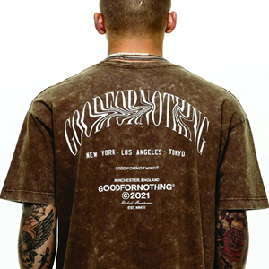 94% coton 6% Spandex Signature Performance ajusté coupe raglan manches courtes col rond mauve hommes goutte épaule T-Shirt - Product Image 2