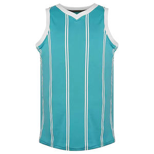 Camisetas de Baloncesto Personalizadas con Logotipo y Nombre, Chalecos Deportivos para Adultos, Cuello en V, Camisetas de Baloncesto de Verano en Todos los Colores y Tallas - Product Image 2