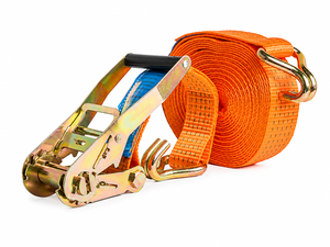 Ratchet Tie Down Belt Polyester 50mm 3000kg Durable Length Options for <b>Cargo</b> Restraint and Logistics OEM Manufacturing Service - Product Image 5