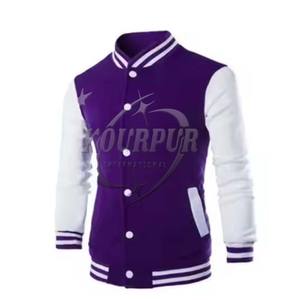 Original en gros unisexe Letterman vestes personnalisées en laine avec manches en cuir Baseball College vestes 2025 veste de qualité supérieure - Product Image 4