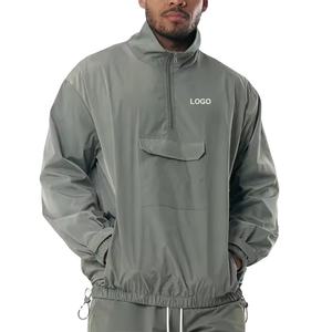 Nueva Chaqueta Acolchada con Capucha para Hombre, Talla Grande, Impermeable, Transpirable, Hecha a Medida, para Otoño 2026, con Logotipo Frontal - Product Image 1