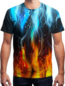 Fabricant d'usine, t-shirts pour hommes de haute qualité, personnalisables dans toutes les couleurs, séchage rapide, respirants, nouveau design élégant, t-shirts à sublimation - Product Image 3