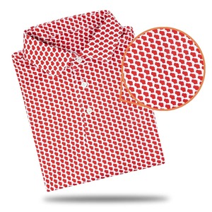 Personalizado de los hombres de alta calidad bordado sólido 100% algodón Golf para la camisa transpirable Micro elástico antiarrugas - Product Image 5