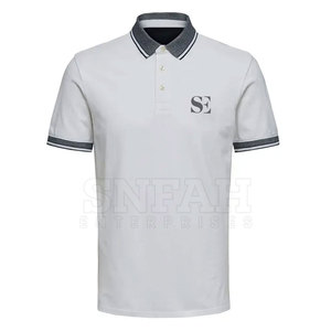 Camisas de Verano para Hombre, Transpirables, de Manga Corta, Corte Regular, de Algodón y Fibra de Bambú, 220 Gramos de Peso de Tela - Product Image 1