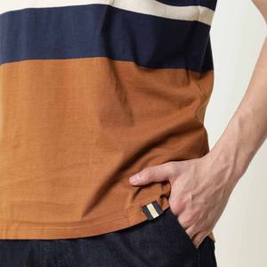 Custom Printing Logo T-<b>shirt</b> Plain Blank Color Block <b>Patchwork</b> Men T <b>Shirt</b> Unisex Tshirt Regular Fit Color Block T <b>Shirt</b> - Product Image 6