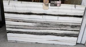 Dalle de marbre blanc Panda, haute qualité, 100% naturel, design moderne, décoration de sol, fond net, épais, noir foncé, salon, chambre à coucher - Product Image 2