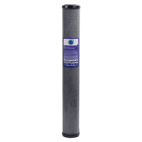 Filtre à charbon actif CTO mince de 20 pouces Taiwan KR-20CTO blanc pour usage domestique, réduction des résidus, élimination du chlore, amélioration de la qualité de l'eau
