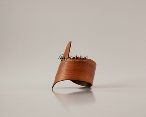 Brazaletes de madera amigables para viajes de calidad superior Accesorios apilables ligeros Uso diario Unisex por Tradebyd - Product Image 3