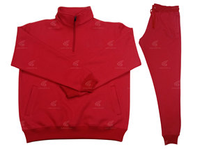 Tissu haute Performance 100% coton polaire décontracté hiver confortable survêtement conception écologique ensembles respirants abordable - Product Image 3