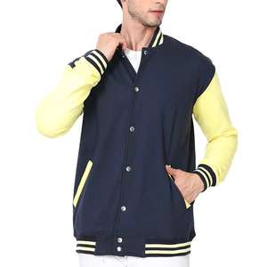 Chaqueta Unisex para Chicago Vintage Varsity con logotipo personalizado, cuello levantado, cierre de cremallera para ropa deportiva de invierno y equipo de ventilador - Product Image 1