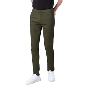 Hecho a mano para el estilo, construido para la comodidad 100% algodón Slim Fit Chinos, directamente de Bangladesh - Product Image 4