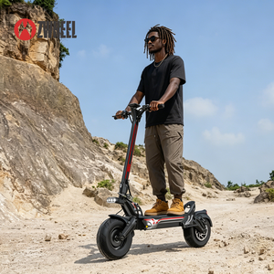 Scooter Eléctrico ZWHEEL GT1 con Doble Motor de 3000W, Batería de 60V 30Ah, Plegable, 12 Pulgadas, 116KM/H, 113KM de Autonomía, Disponible en Almacenes de la UE y EE. UU. - Product Image 6
