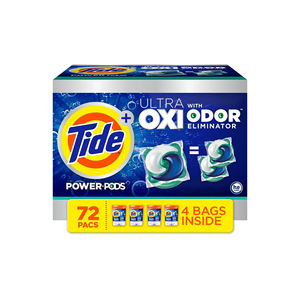 Capsules de lessive puissantes pour Tide Pods Ultra Oxi, utilisation quotidienne, élimination facile des taches et des odeurs - Product Image 2