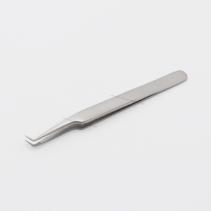 Professional Surgical Grade Anti-Static Durable Precision Stainless Steel <b>Red</b> <b>Glitter</b> Magnetic 10mm Eyelashes Tweezers Kit - Product Image 4