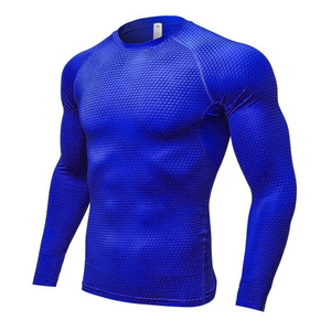 Último Diseño, Protección UV, Manga Larga, Rashguard de MMA, Multifuncional, Cómodo, para Deportes al Aire Libre, Económico - Product Image 1