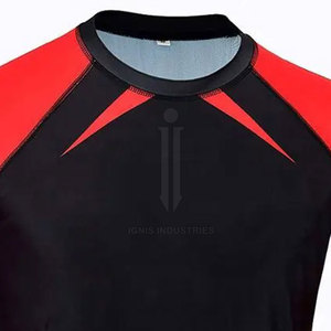 2025 manga larga Rash Guard diseño personalizado gimnasio correr Rash Guard para hombres - Product Image 4