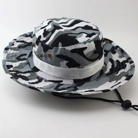 Topi Bucket Boonie Kamuflase Sniper 2025 Unisex Dewasa Empat Musim untuk Memancing, Mendaki, Berburu, Pelindung dari Sinar Matahari