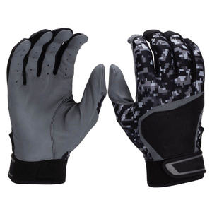 Gants de baseball de la meilleure qualité avec logo personnalisé Gants de frappeur en cuir robustes avec protection des poignets pour les joueurs de sport professionnels - Product Image 1