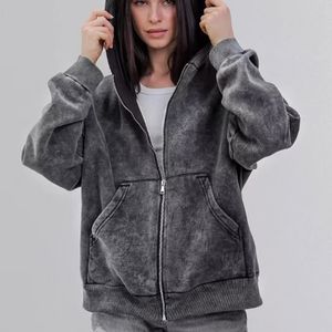 Sweat-shirt oversize à col rond en coton de qualité supérieure pour femme, coupe ample, pour streetwear décontracté personnalisé, idéal pour l'hiver - Product Image 2