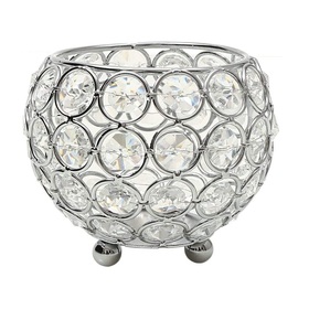 Bougie ronde Votive meilleur décor intérieur, verre combiné en métal, support de lumière en T, décor de couleur fraîche, Design de thème de nuit - Product Image 4
