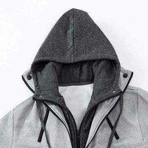 Pulls à capuche en polaire pour hommes Design populaire Meilleure qualité et taux réglable Sweats à capuche d'hiver Sweats à capuche Vêtements pour hommes décontractés - Product Image 2
