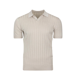 Polos de Punto Personalizados al por Mayor para Hombre, de Manga Corta y Color Sólido para Verano - Product Image 3