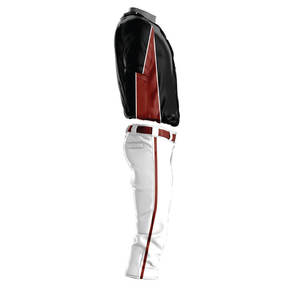 Customized High Quality Breathable Quick Dry Plus Size Baseball Uniform Men's Comfortable Printed 100% Polyester 'American - Product Image 4