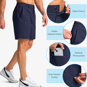 Shorts de course personnalisés pour hommes, shorts d'entraînement à séchage rapide et respirants, shorts de sport légers pour hommes - Product Image 6