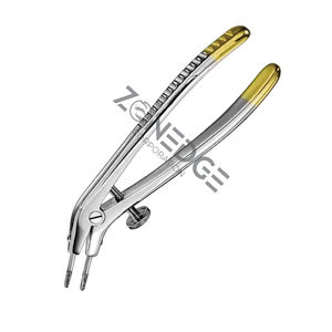 Professionele Telescopische Kroon Brug Verwijderaar Pincet Orthodontische Tang Half Goud Tandheelkundige Kroon Remover Tang Door Zonedge - Product Image 2