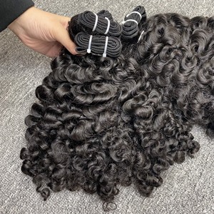 Top vente birman bouclés 100% cheveux vietnamiens bruts cheveux bouclés birmans vendeurs vente chaude de haute qualité cheveux humains vierges bruts - Product Image 5
