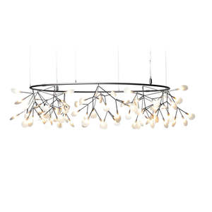 โคมไฟแขวนอะคริลิคเฮราเคลียม ดีไซน์ทันสมัย ​​พร้อมฝาครอบ LED รุ่นบิ๊กโอ - Product Image 3