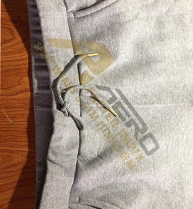 Pantalones cortos informales cómodos de lona de algodón 100% para hombre, cintura elástica bordada antiarrugas, cierre elástico, cintura media para hombre - Product Image 4