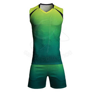 Diseña tu propio uniforme de voleibol para hombres de sublimación para conjuntos sin mangas de estilo de patrón personalizado con los más vendidos - Product Image 5