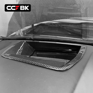 Para BMW Serie 2 G42 218i 220i 220d 230i <span class=keywords><strong>240i</strong></span> G87 <span class=keywords><strong>M2</strong></span> CS 2023-2026, molduras interiores de fibra de carbono seca LHD, cubierta para HUD (Head-up Display) - Product Image 6