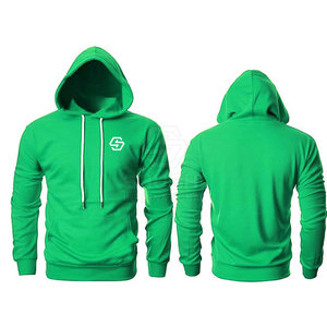 Sweat-shirts d'hiver personnalisés pour hommes avec logo, 100% coton, motif uni, haute qualité, écologiques, pour adultes - Product Image 5