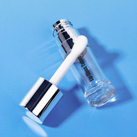Tubos de Brillo Labial Transparentes con Logotipo Personalizado al por Mayor, Envases de Brillo Labial Plateados Cromados de Lujo, Tubos de Lápiz Labial Vacíos con Aplicador Grande