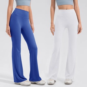 Ensemble de yoga taille haute pour femme grande taille vêtements axés sur le fitness soutien-gorge de sport de course solide-pantalon Style élastique respirant - Product Image 1